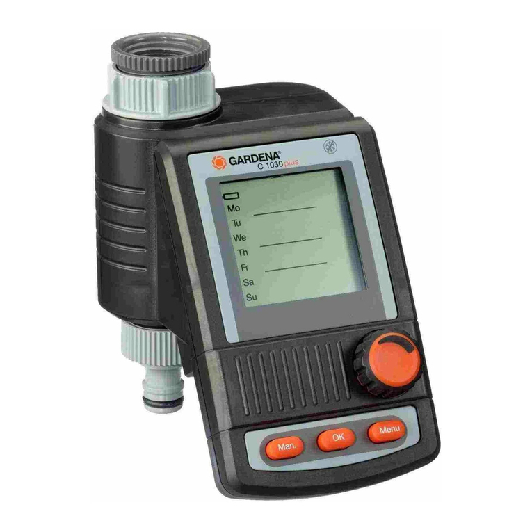 Gardena C 1030 plus operating instructions