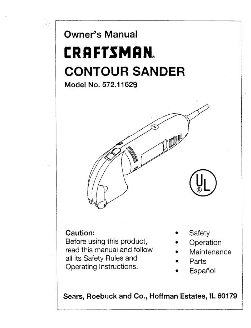 Craftsman 572.11629 User manual