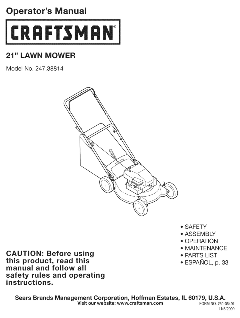 Craftsman 247.38814 Operator's manual
