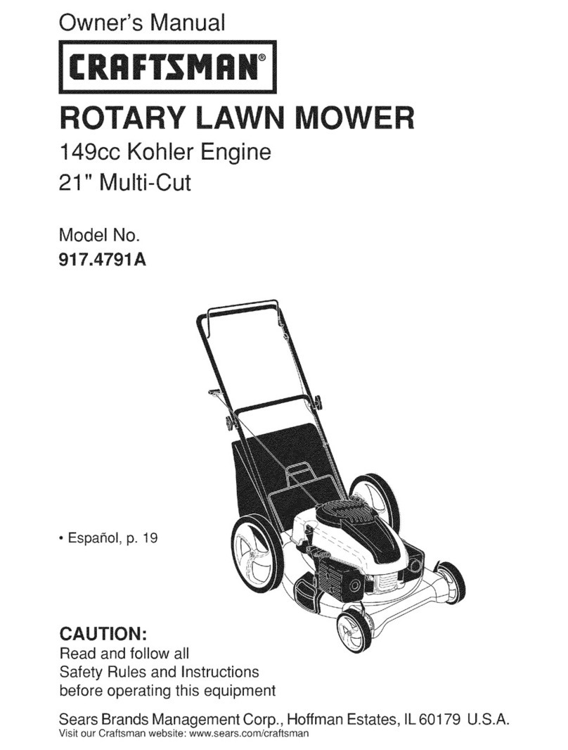 Craftsman 917.4791A owner's manual