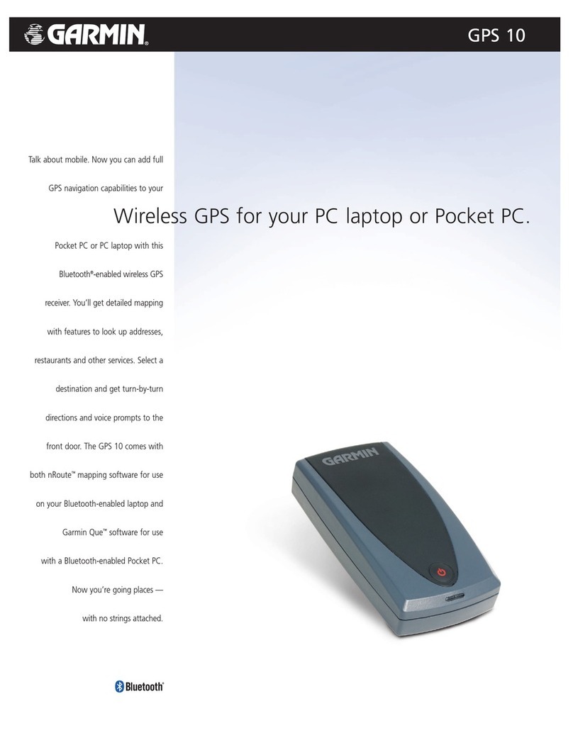 Garmin GPS 10 specification
