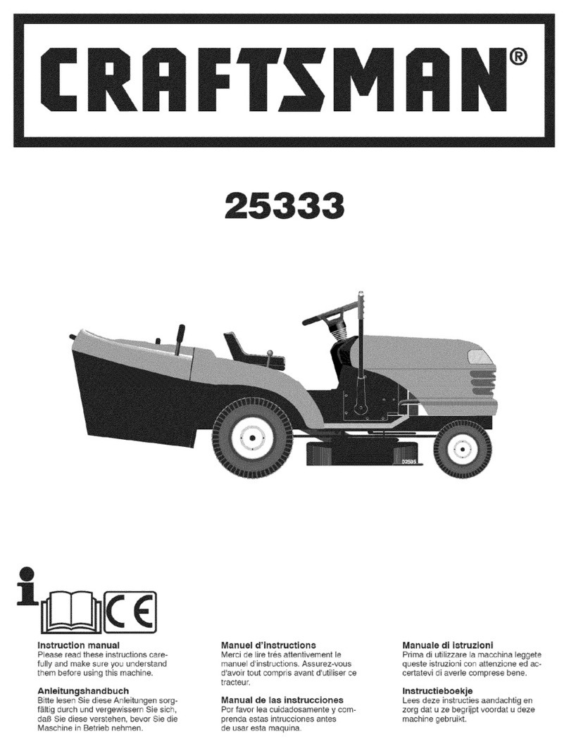 Craftsman 25333 User manual