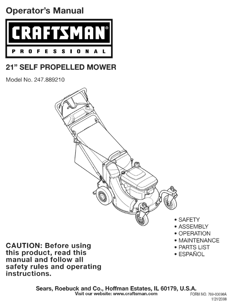 Craftsman 247.889210 User manual