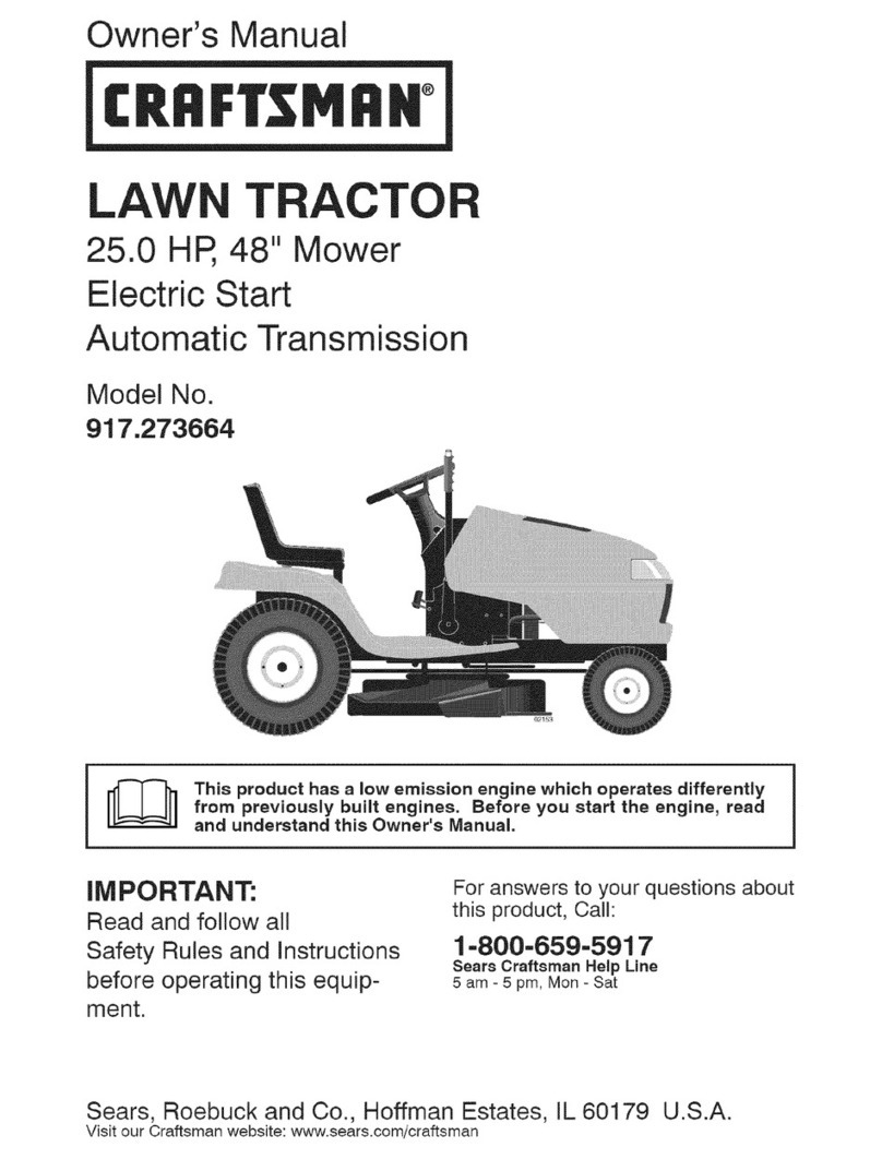 Craftsman 917.273664 owner's manual