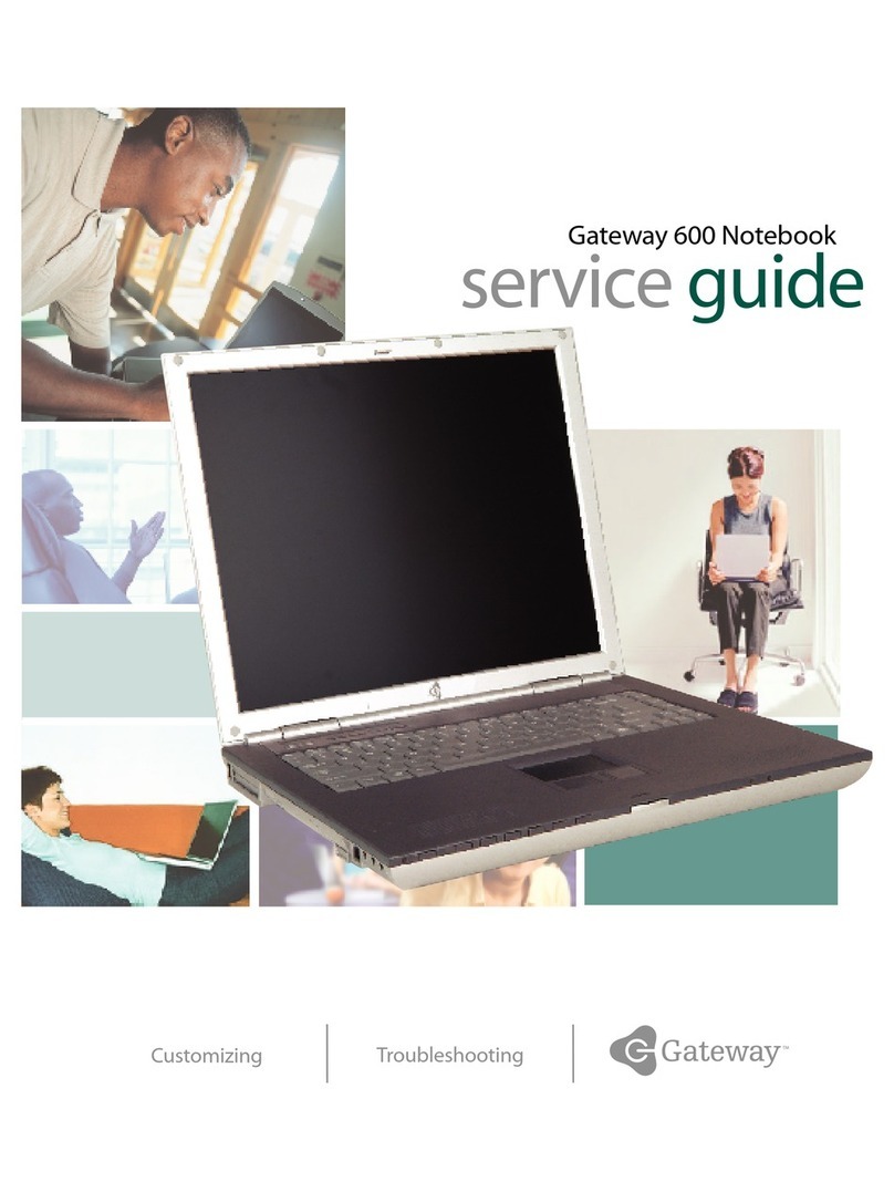 Gateway 600 User manual