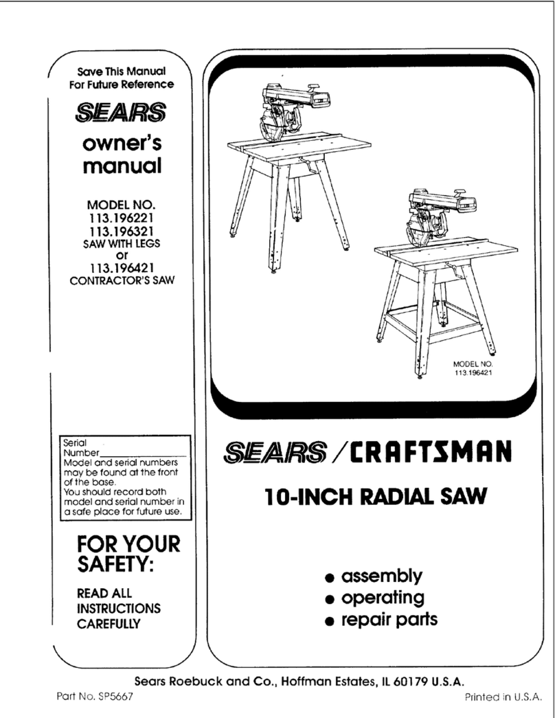 Craftsman 113.196421 User manual