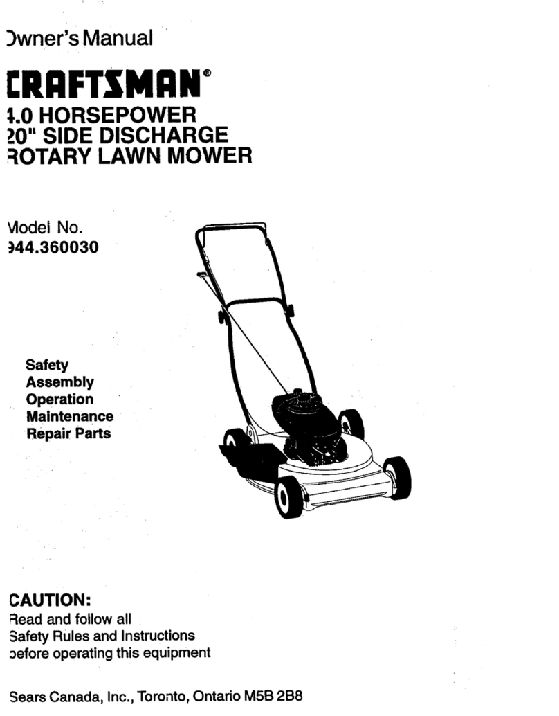 Craftsman 944.360030 User manual