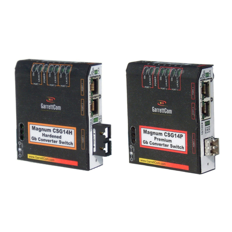 GarrettCom Magnum CSG14 Installation and user guide