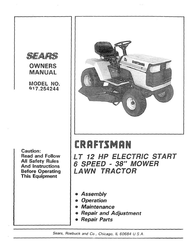 Craftsman 917.254244 User manual