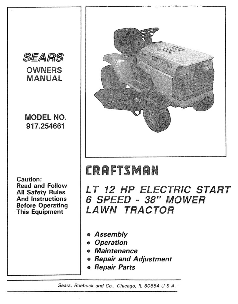 Sears Craftsman 917.254661 owner's manual