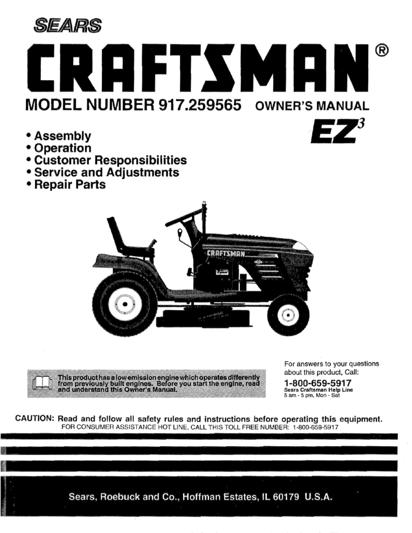 Sears 917.259565 User manual