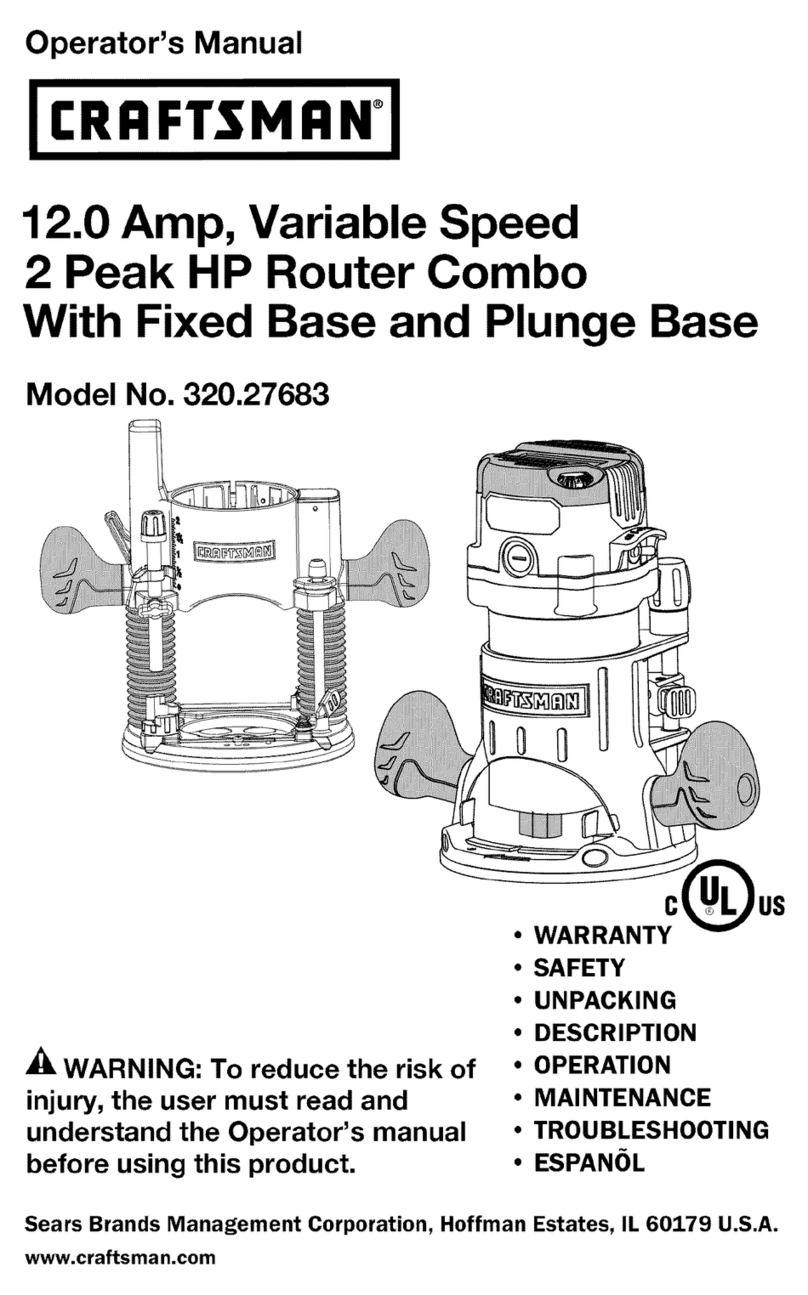 Craftsman 320.27683 Operator's manual Craftsman 320.27683 Operator's manual