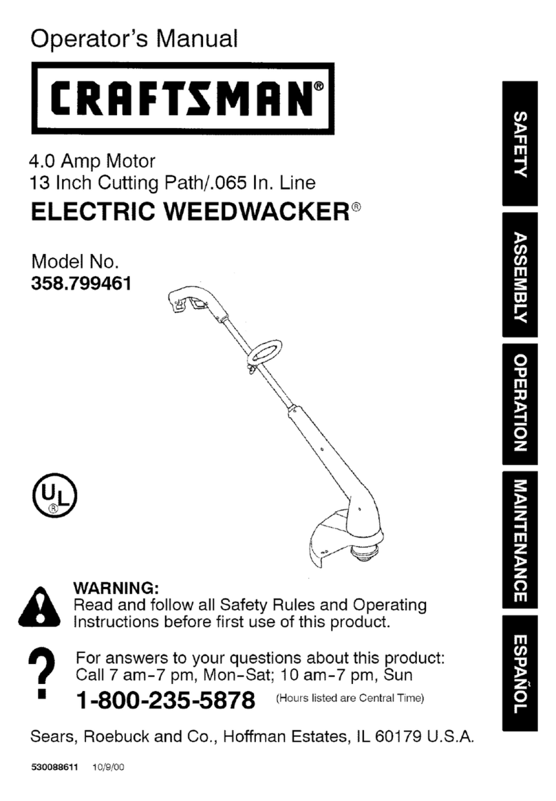 Craftsman 358.799461 Operator's manual