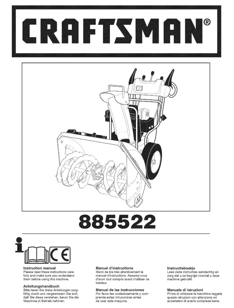 Craftsman 885522 User manual