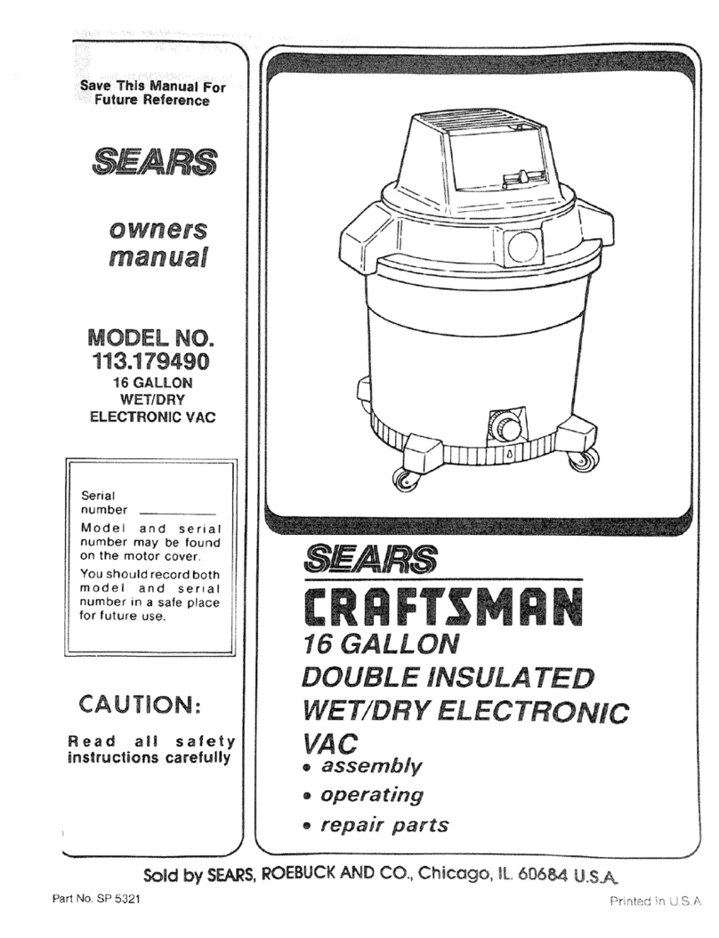 Sears Craftsman 113.179490 User manual