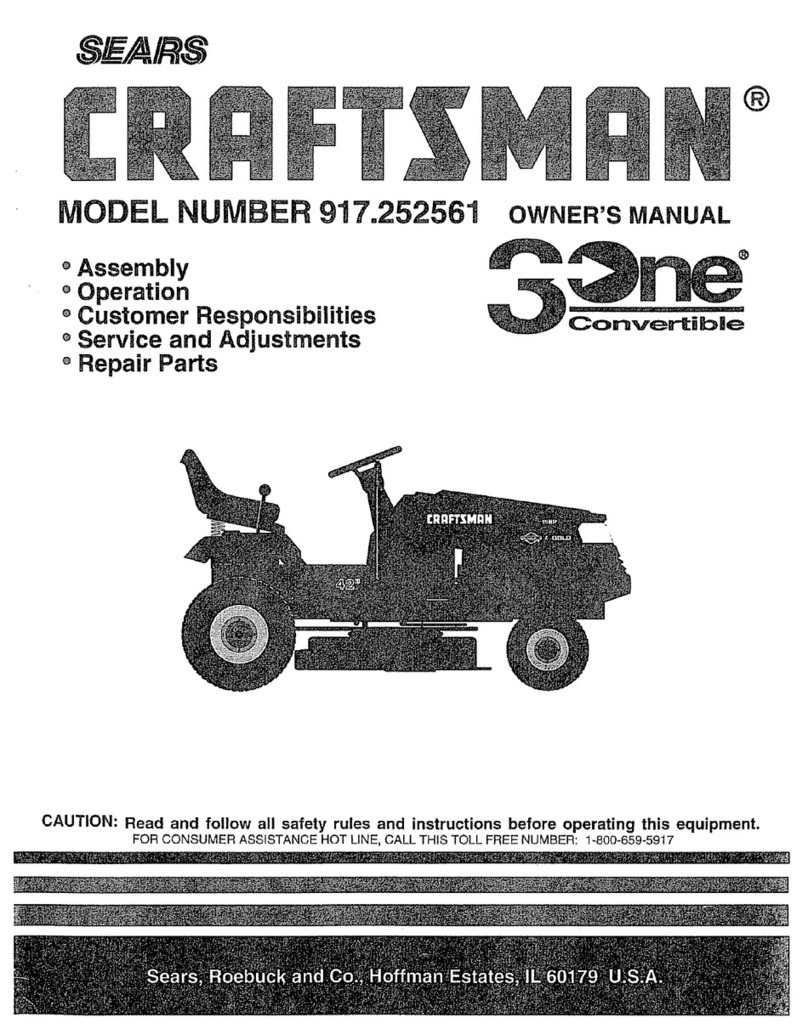 Sears Craftsman 917.252561 owner's manual
