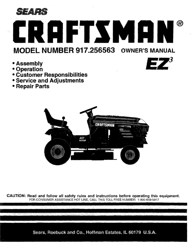 Sears 917.256563 owner's manual