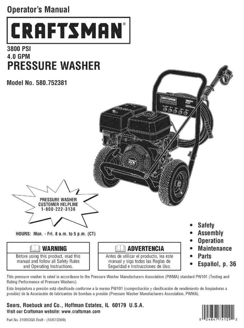 Craftsman 580.752381 User manual