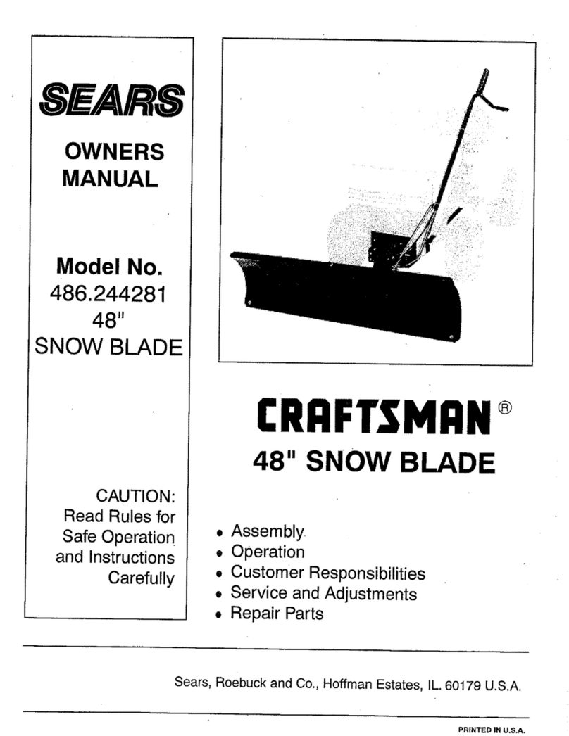 Sears Craftsman 486.244281 owner's manual