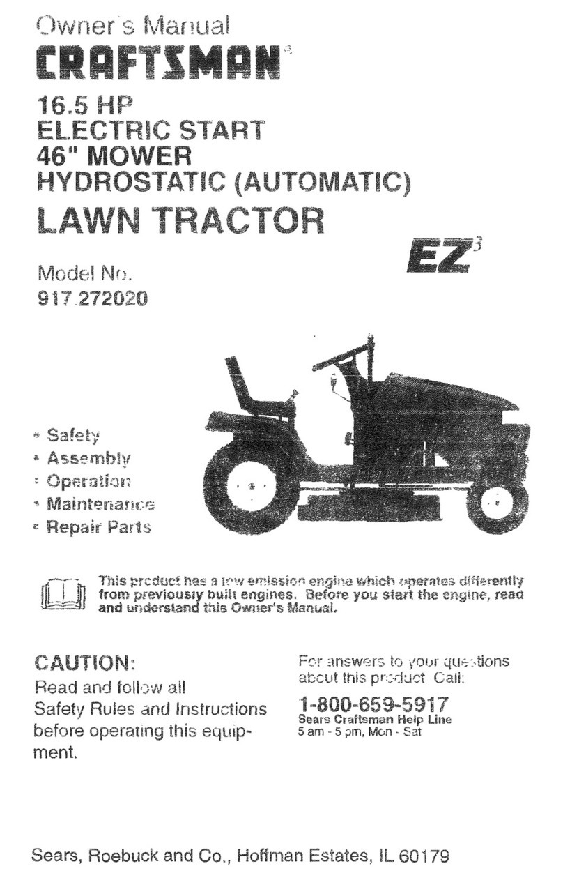 Craftsman 917.272020 owner's manual