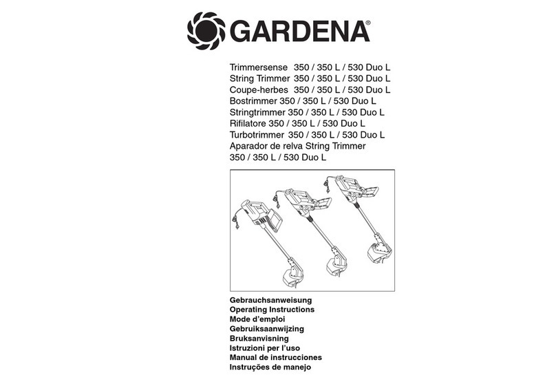 Gardena 350 User manual