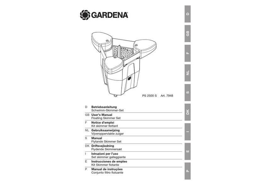 Gardena PS 2500 S 7948 user manual
