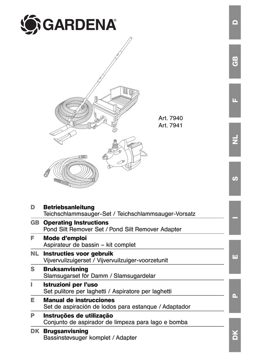 Gardena 7940 operating instructions
