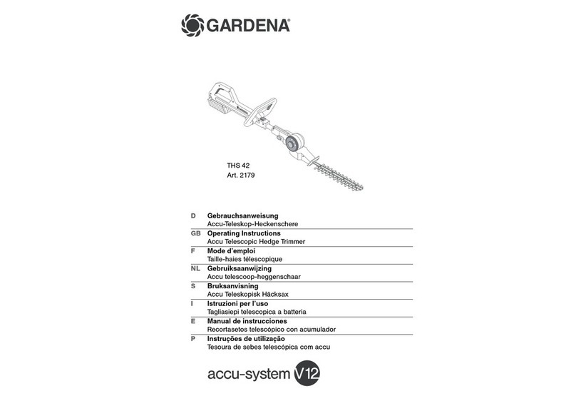 Gardena THS 42 2179 User manual