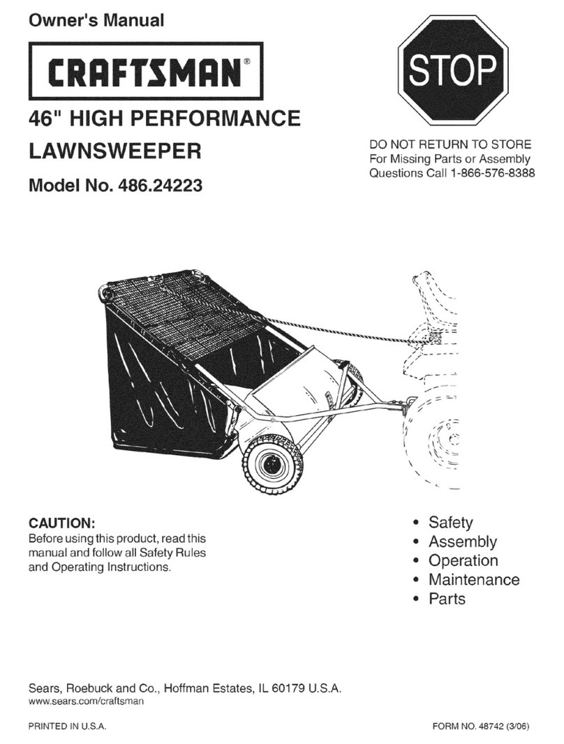 Craftsman 486.24223 owner's manual