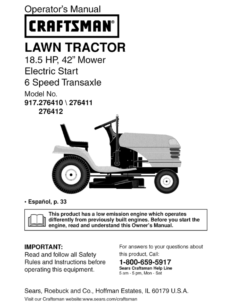 Craftsman 917.276410 Operator's manual