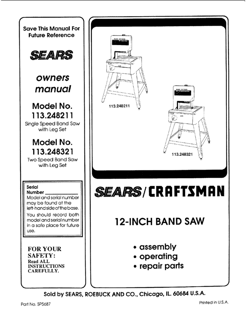 Sears Craftsman 113.248211 owner's manual