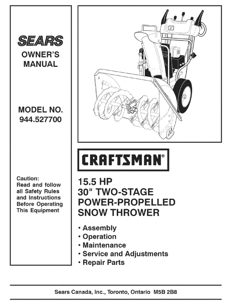 Sears Craftsman 944.527700 owner's manual