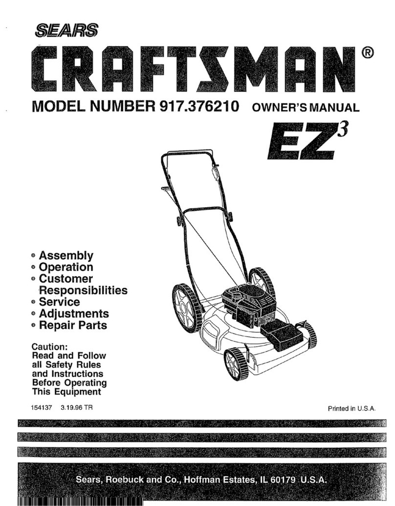 Sears 917.376210 User manual