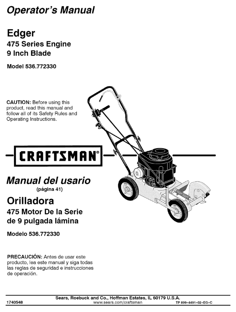 Craftsman 536.772330 Operator's manual