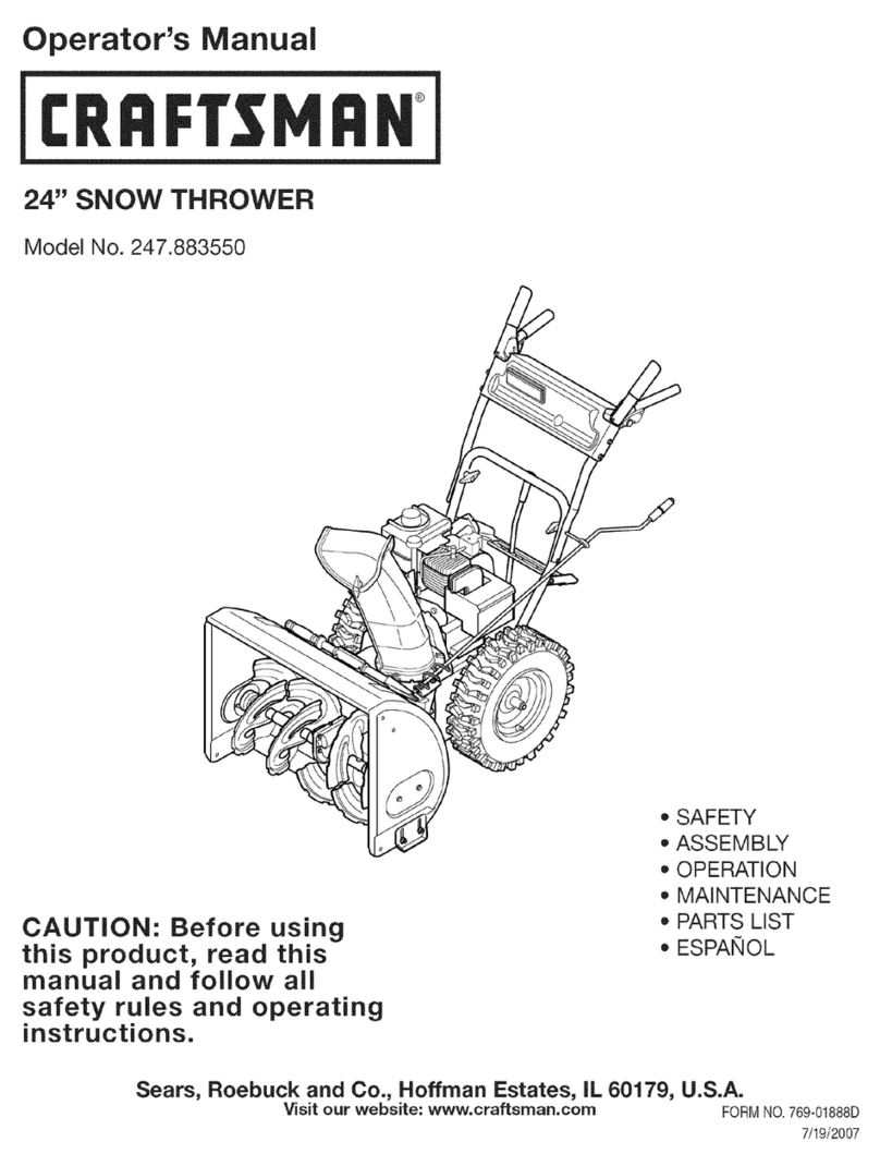 Craftsman 247.883550 User manual