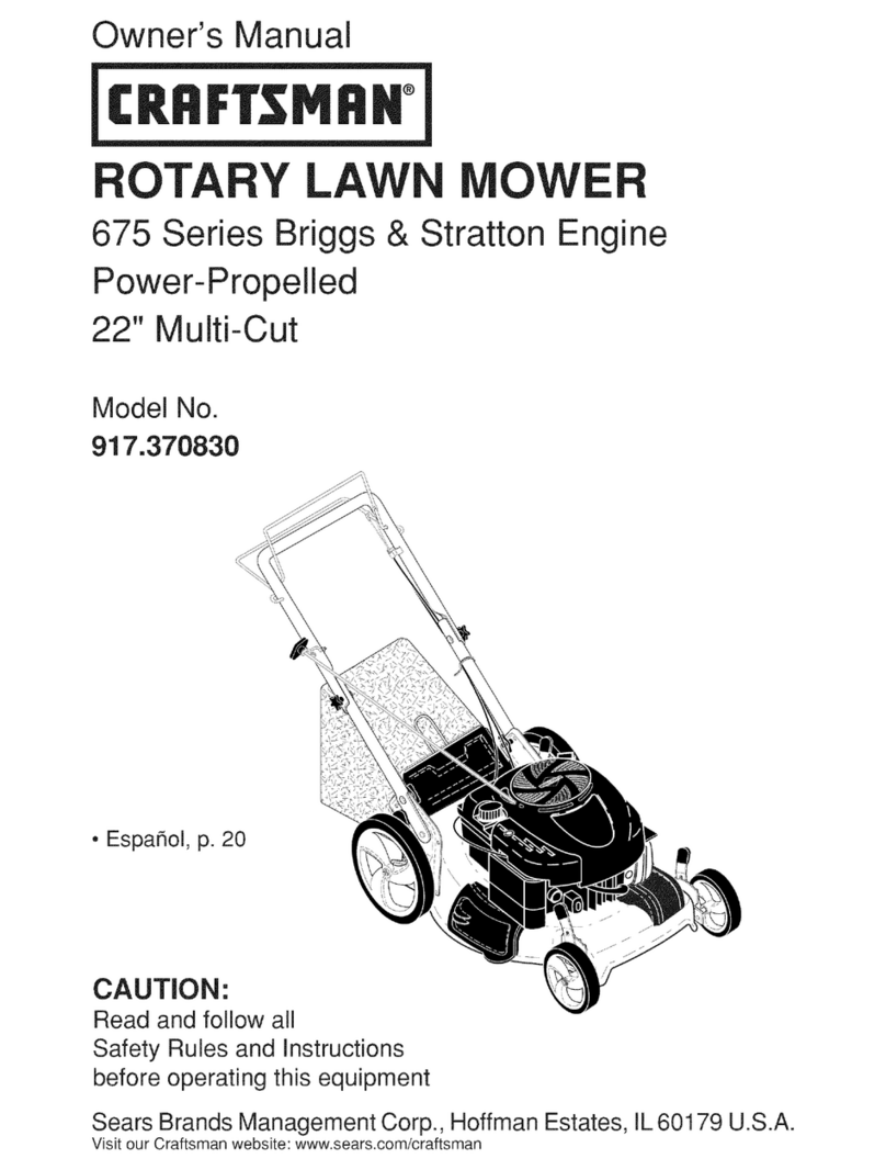 Craftsman 917.370830 owner's manual