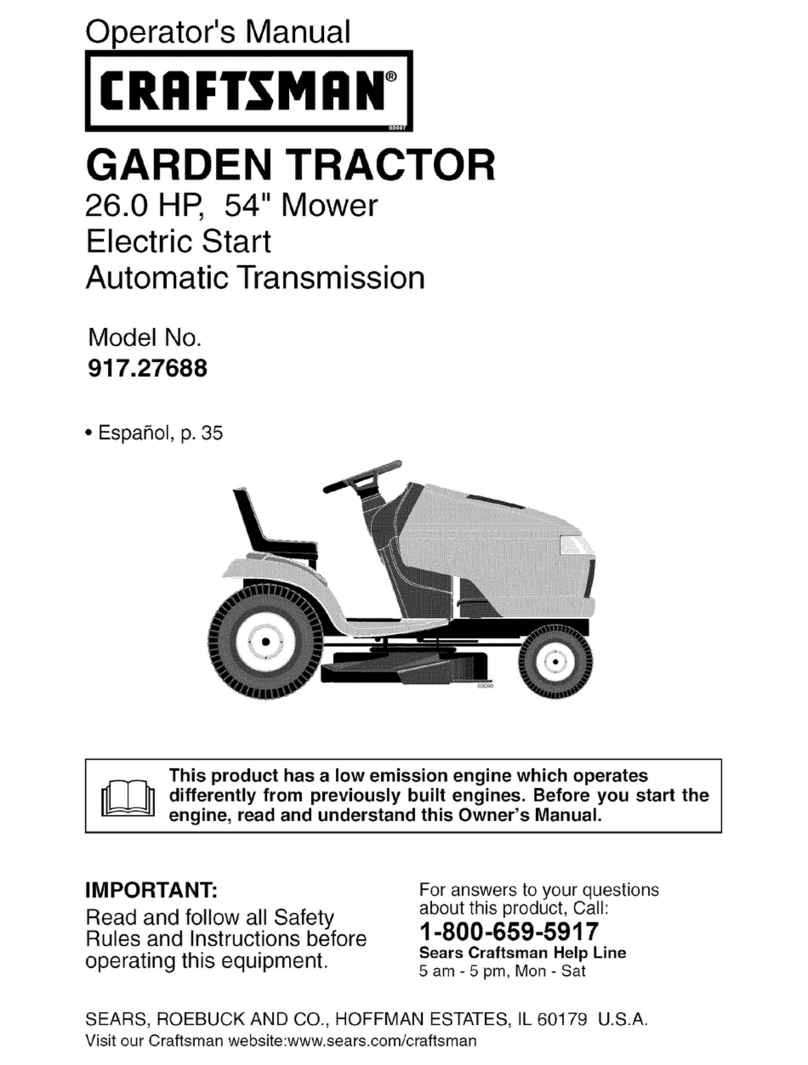 Craftsman 917.27688 Operator's manual