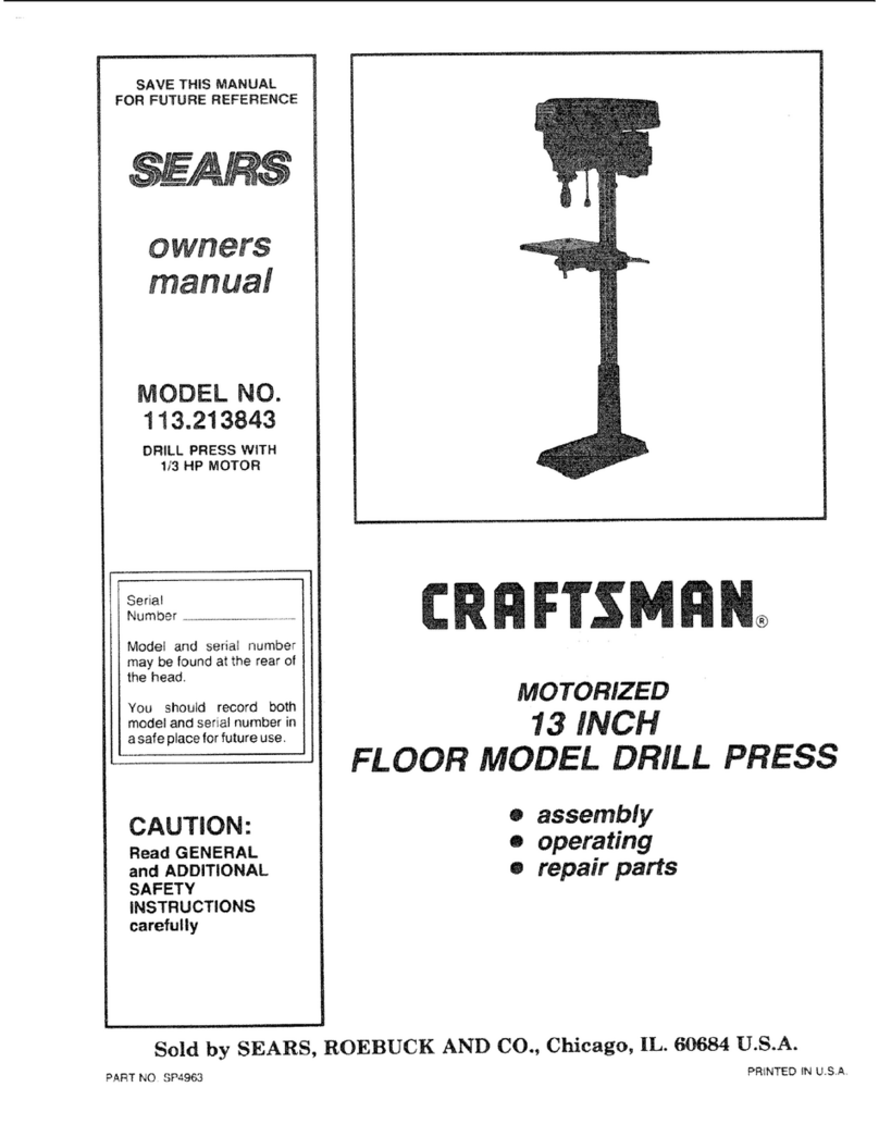 Craftsman 113.213843 User manual