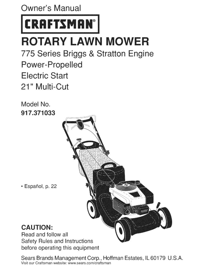 Craftsman 917.371033 owner's manual