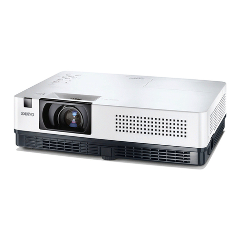 Sanyo PLC-XR201 User manual