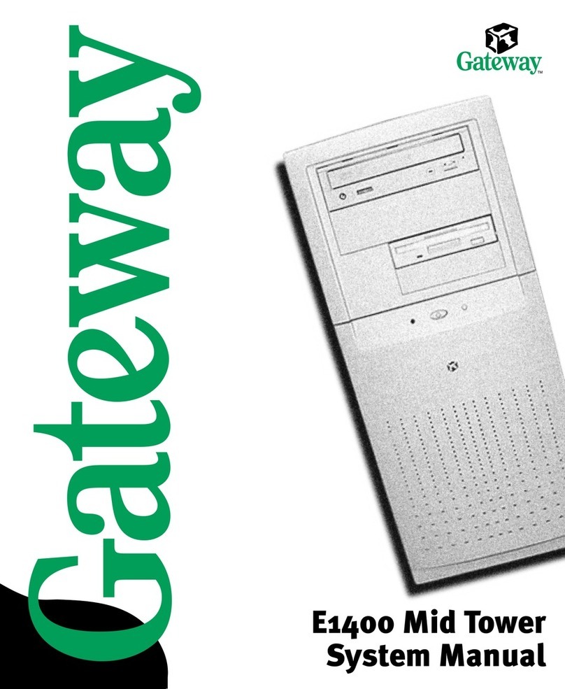 Gateway E1400 System manual