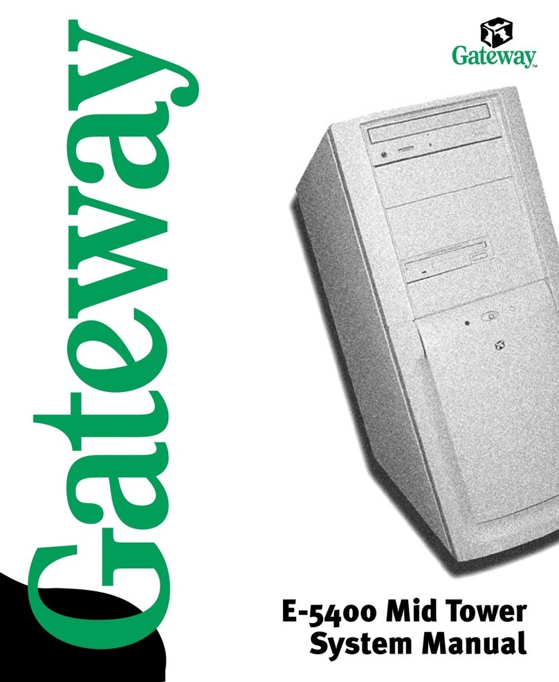 Gateway E-5400 User guide
