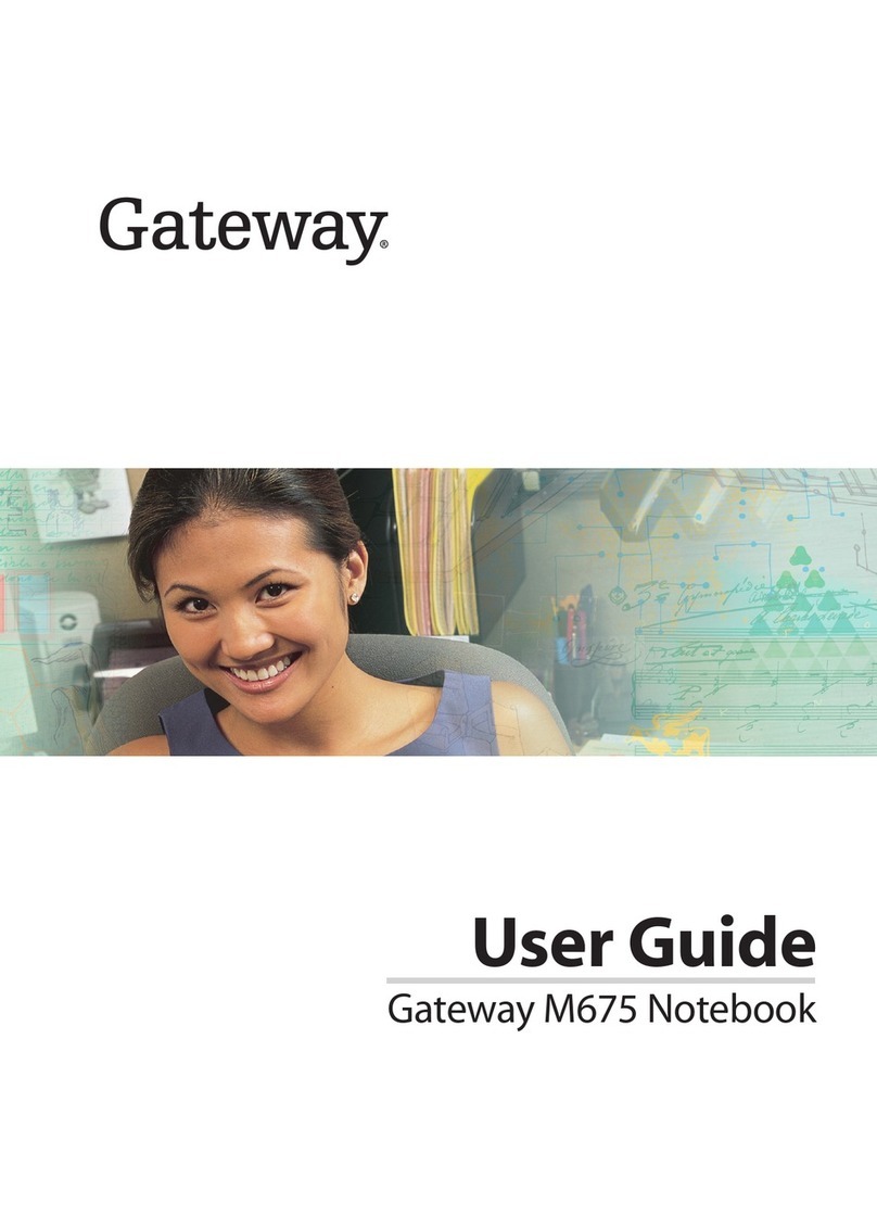 Gateway M675 user guide