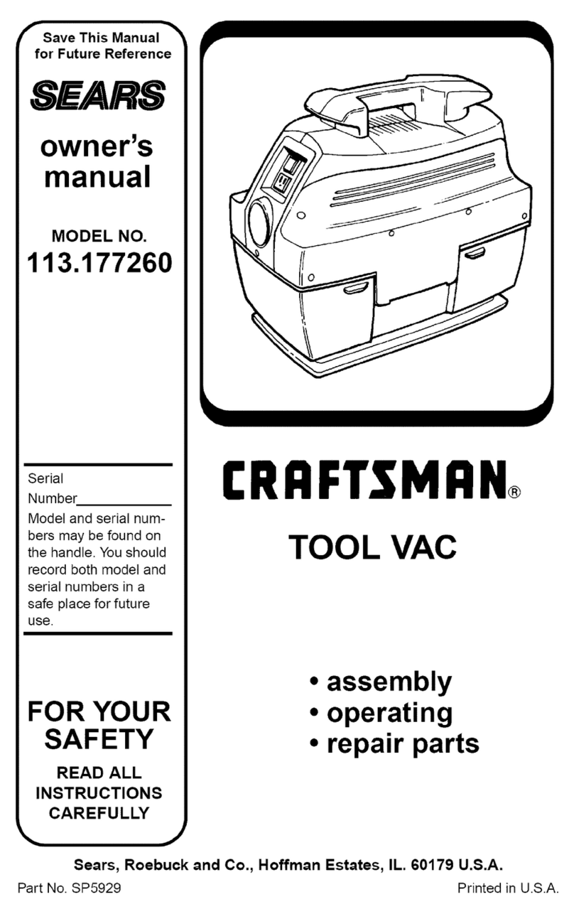 Craftsman 113.177260 owner's manual