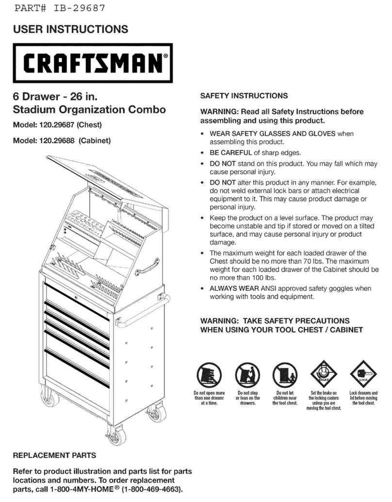 Craftsman 120.29687 User manual