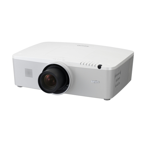 Sanyo PLC-XM100/L - 5000 Lumens User manual