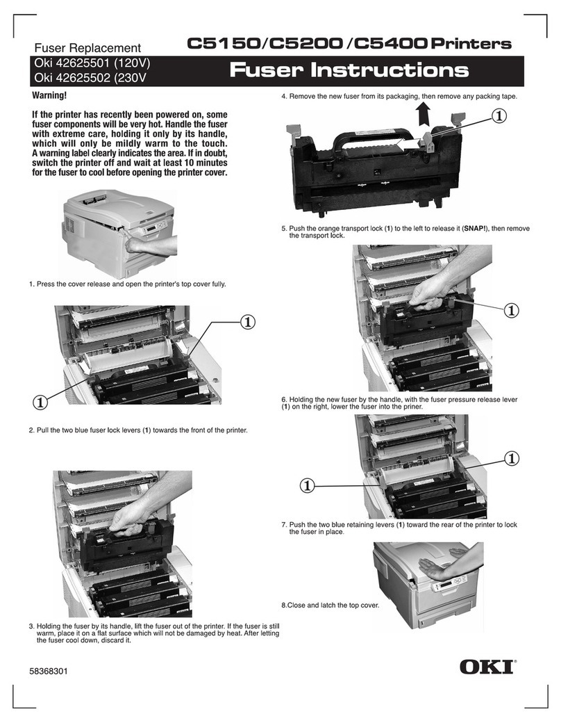Oki C5150n Replacement guide