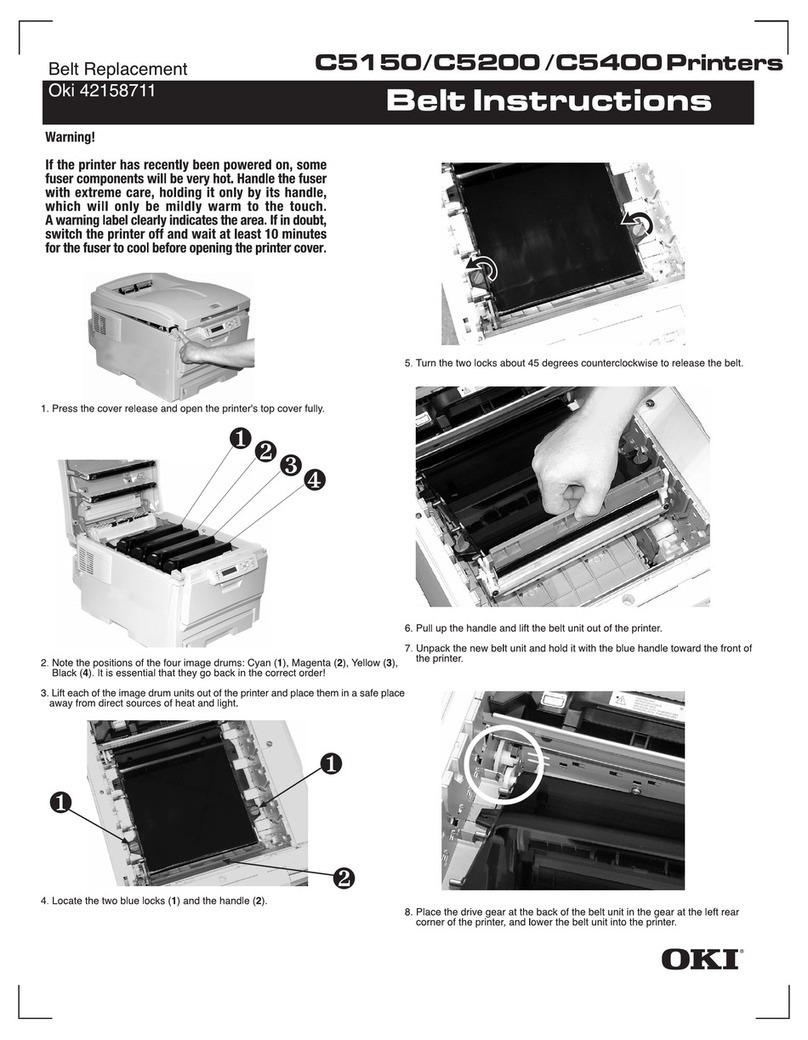 Oki C5150n Replacement guide