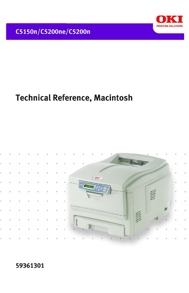 Oki C5150n Use and care manual