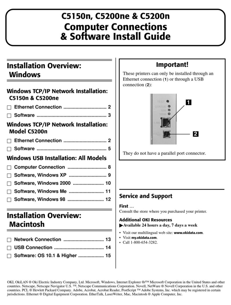 Oki C5150n User manual